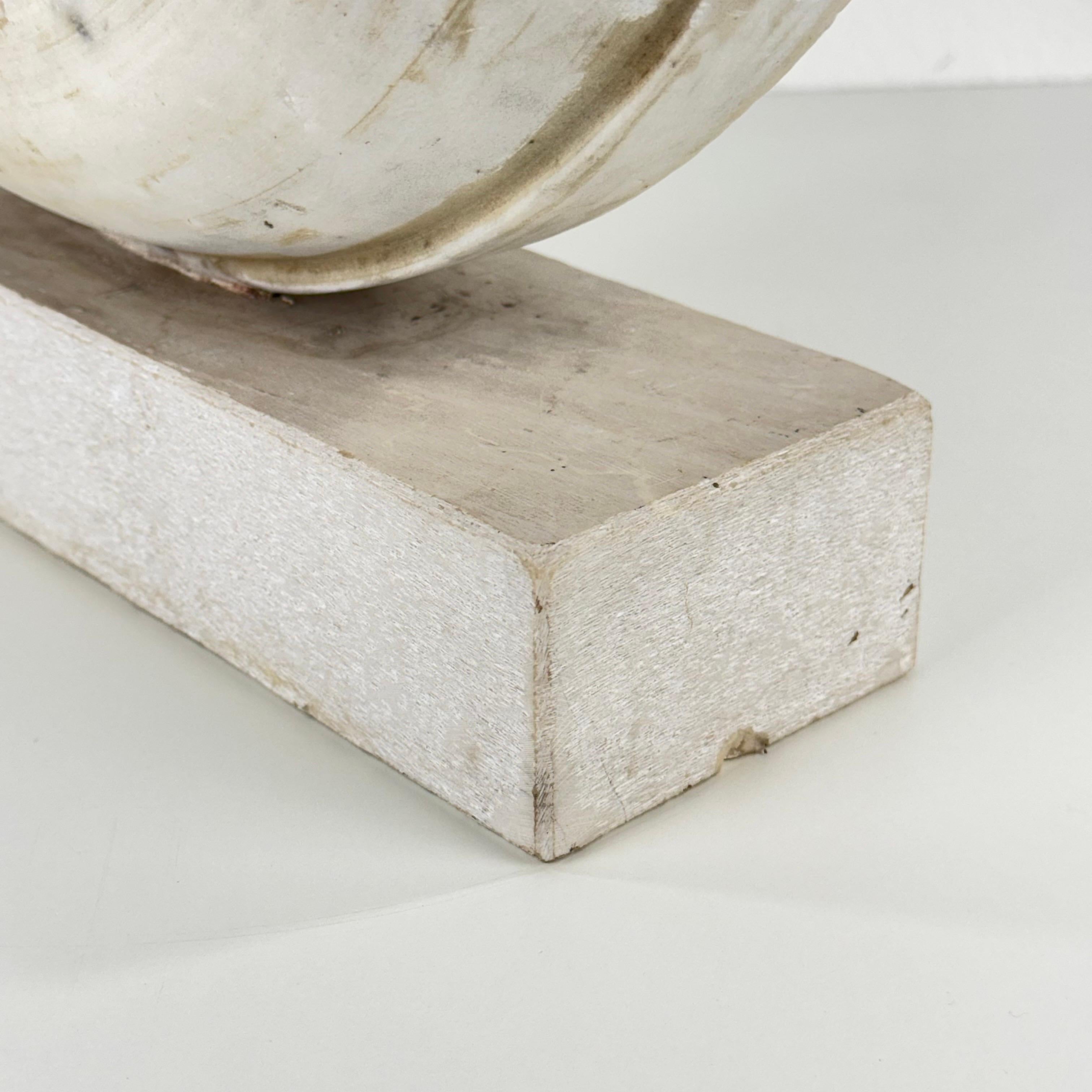 Pietro Cenedella, Biomorphe Skulptur aus Carrara-Marmor, Italien, 1970er Jahre im Angebot 11