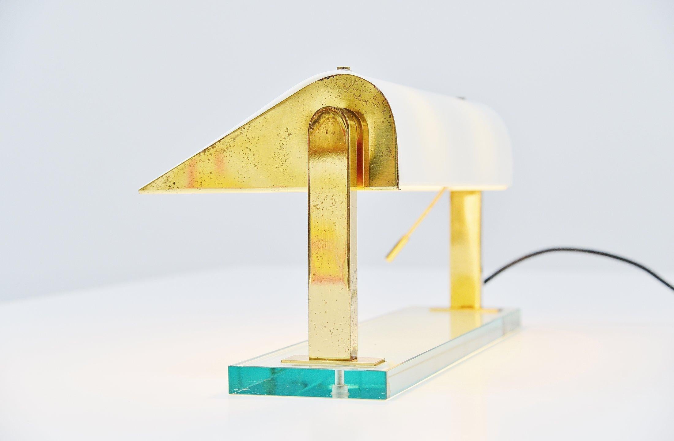 Metà XX secolo Pietro Chiesa 0836 Lampada da tavolo Fontana Arte, Italia, 1939 in vendita