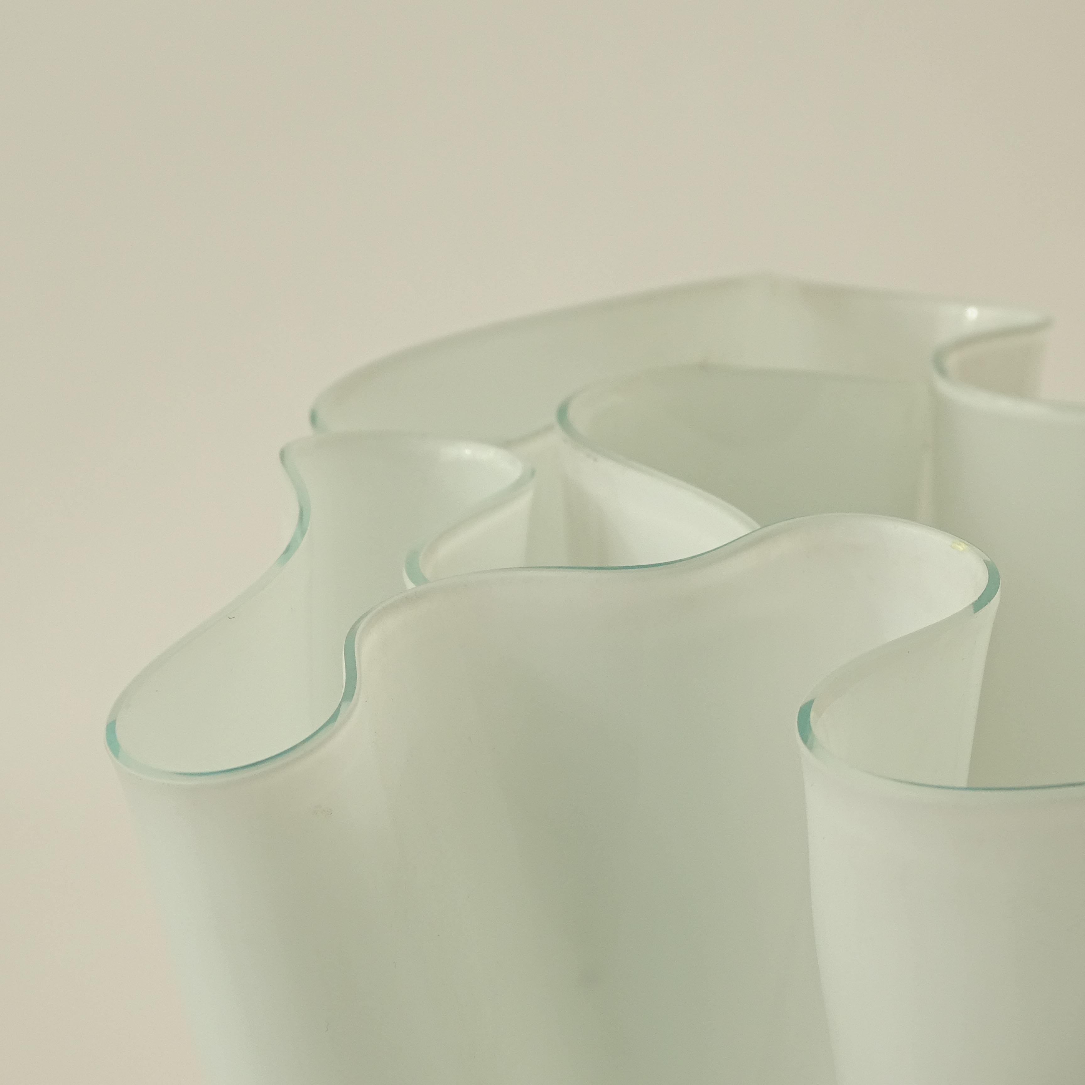 Pietro Chiesa A Cartoccio-Vase für Fontana Arte, Italien 1930er Jahre im Angebot 3