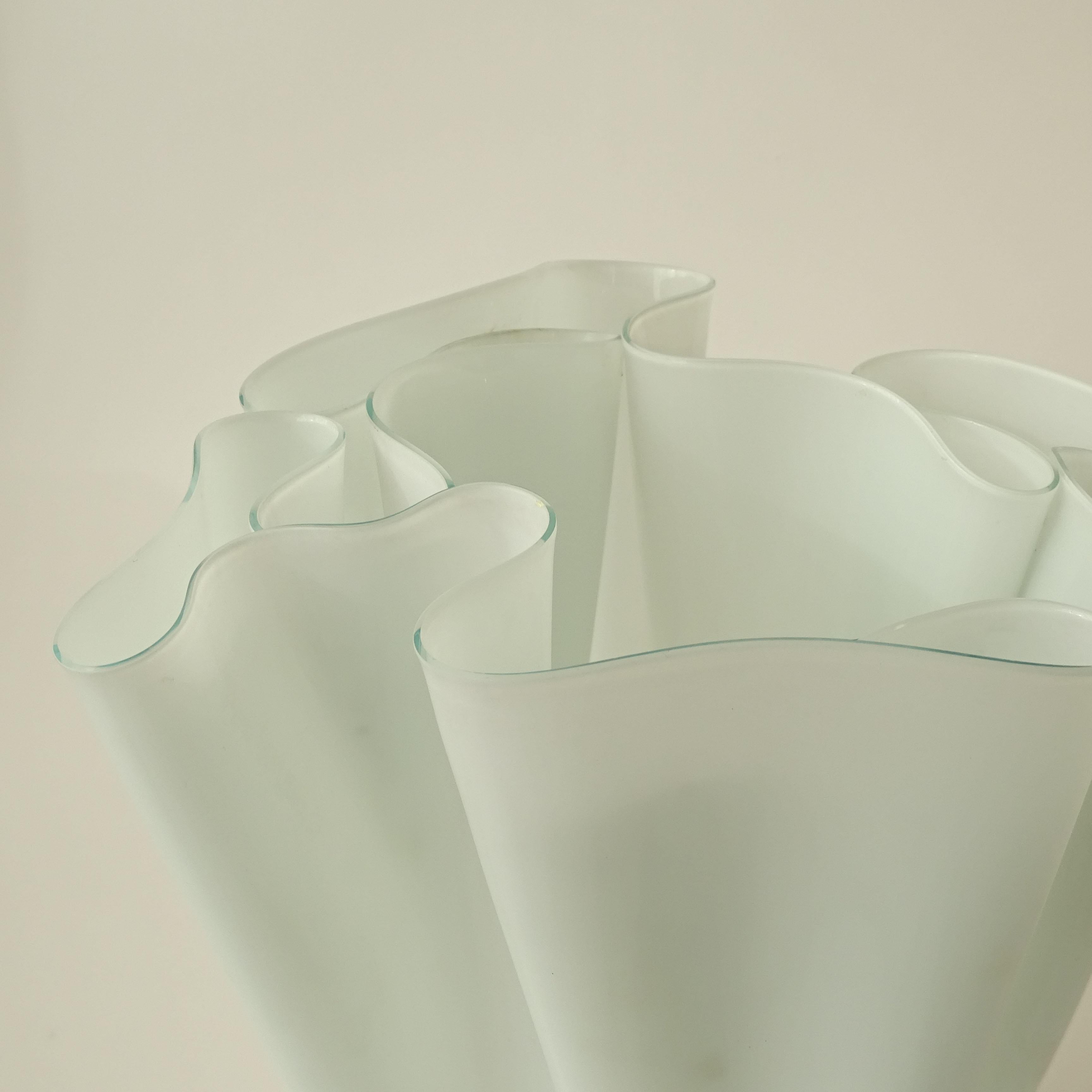 Pietro Chiesa A Cartoccio-Vase für Fontana Arte, Italien 1930er Jahre im Angebot 5