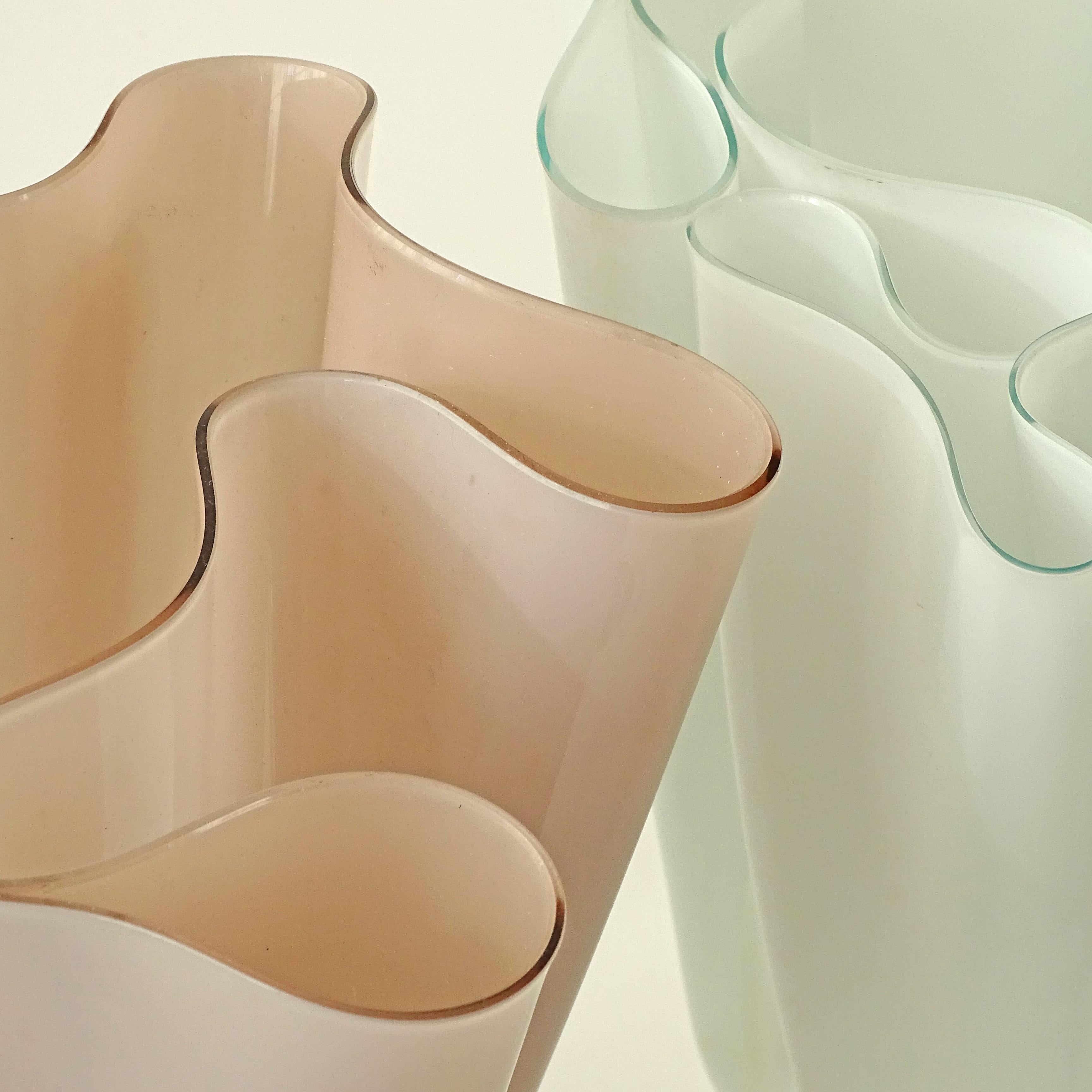 Pietro Chiesa A Cartoccio-Vase für Fontana Arte, Italien 1930er Jahre (Italienisch) im Angebot