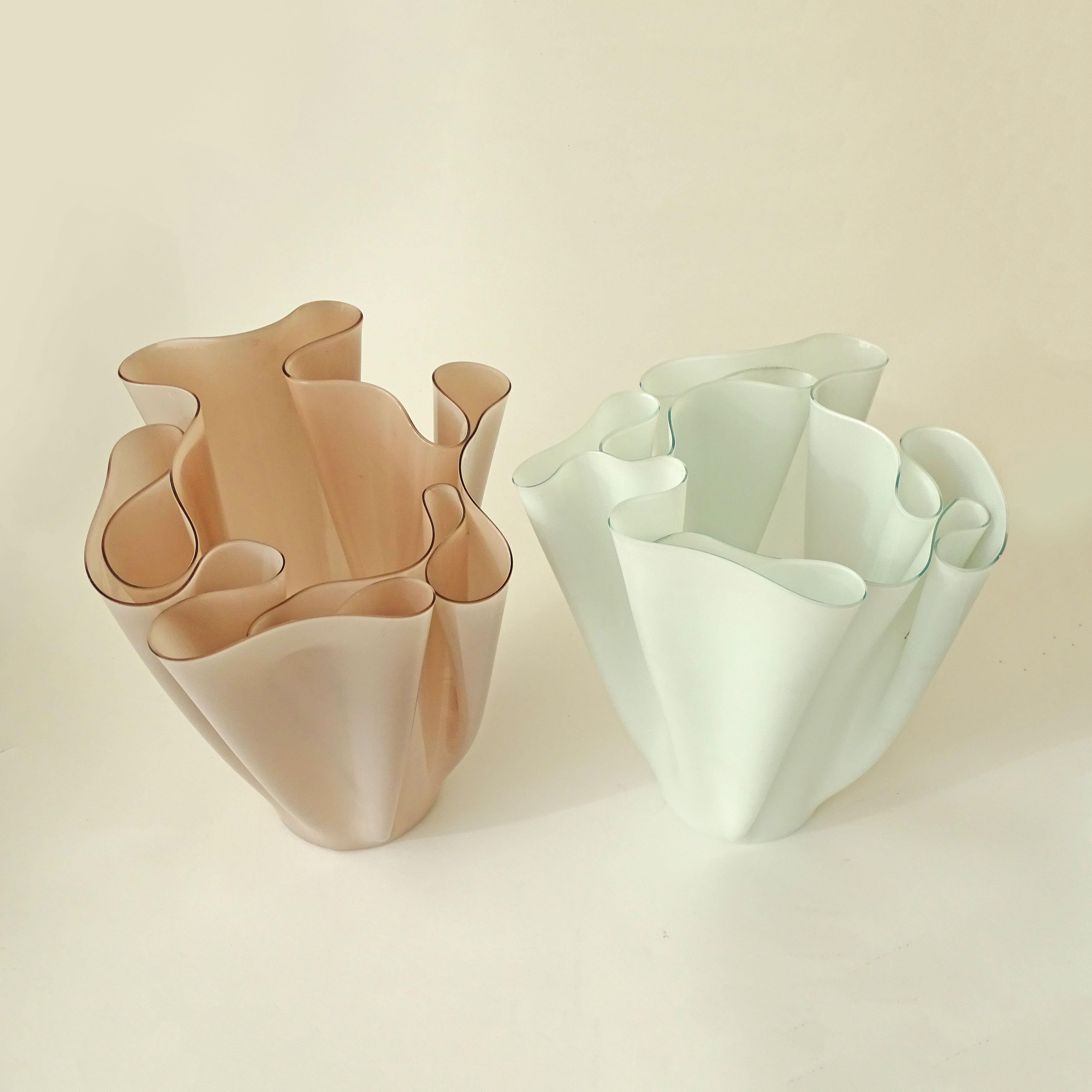 Pietro Chiesa A Cartoccio-Vase für Fontana Arte, Italien 1930er Jahre (Mitte des 20. Jahrhunderts) im Angebot