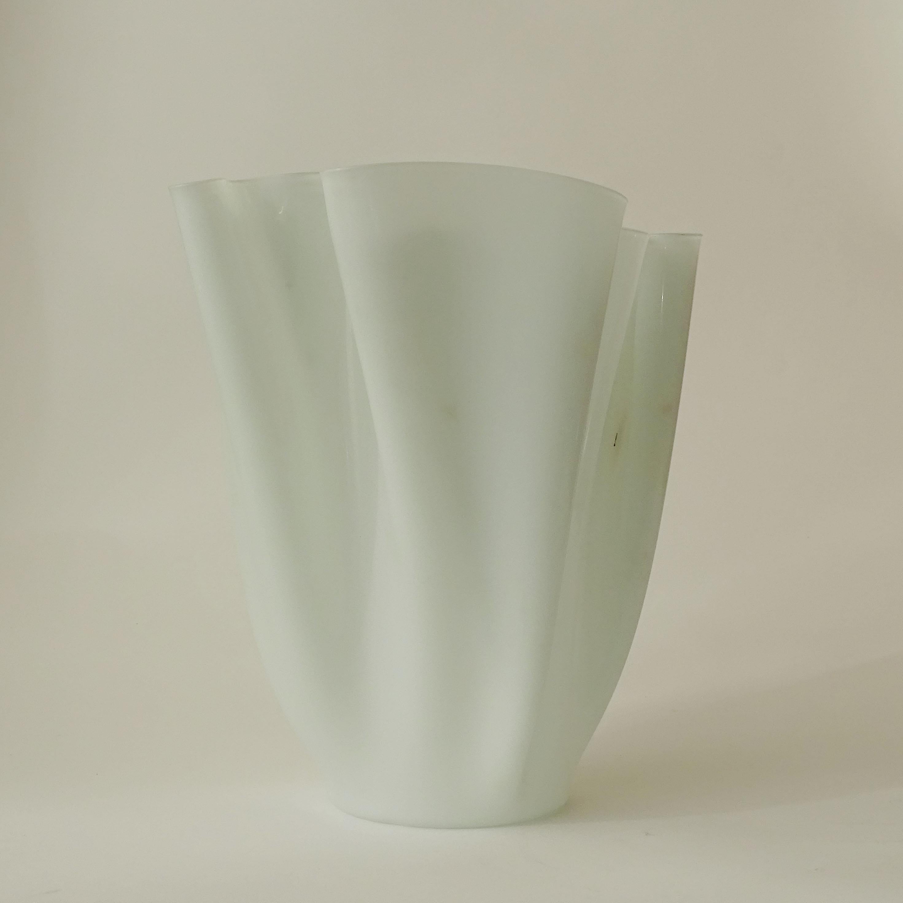 Pietro Chiesa A Cartoccio-Vase für Fontana Arte, Italien 1930er Jahre im Angebot 1