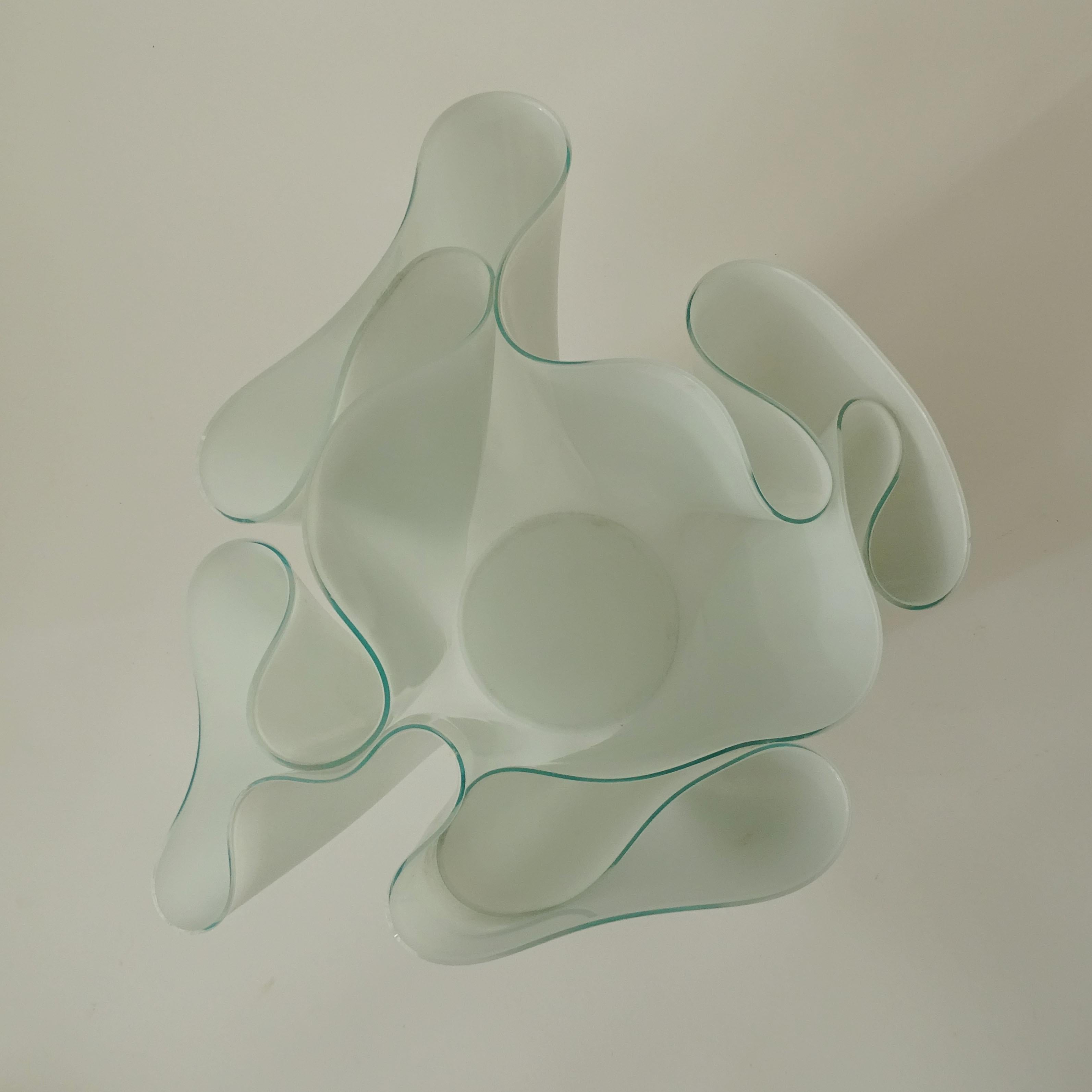 Pietro Chiesa A Cartoccio-Vase für Fontana Arte, Italien 1930er Jahre im Angebot 2