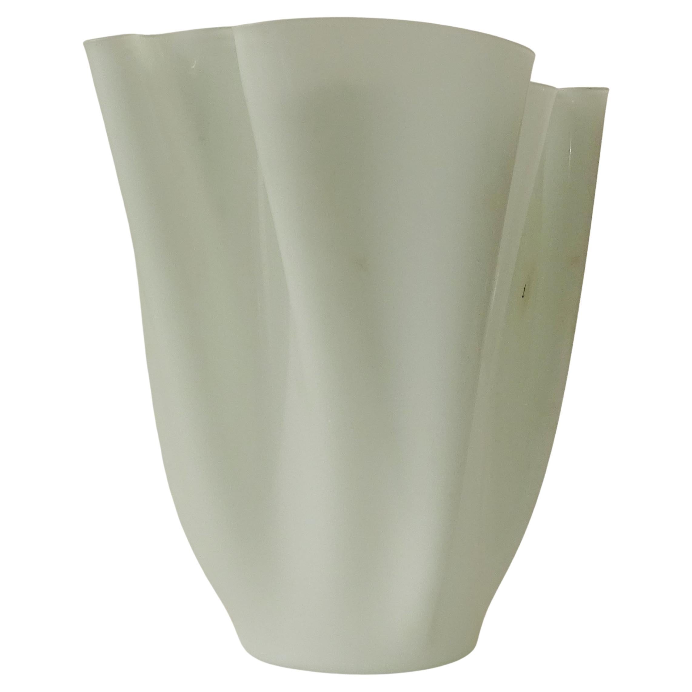 Pietro Chiesa A Cartoccio Vase for Fontana Arte, Italy 1930s
