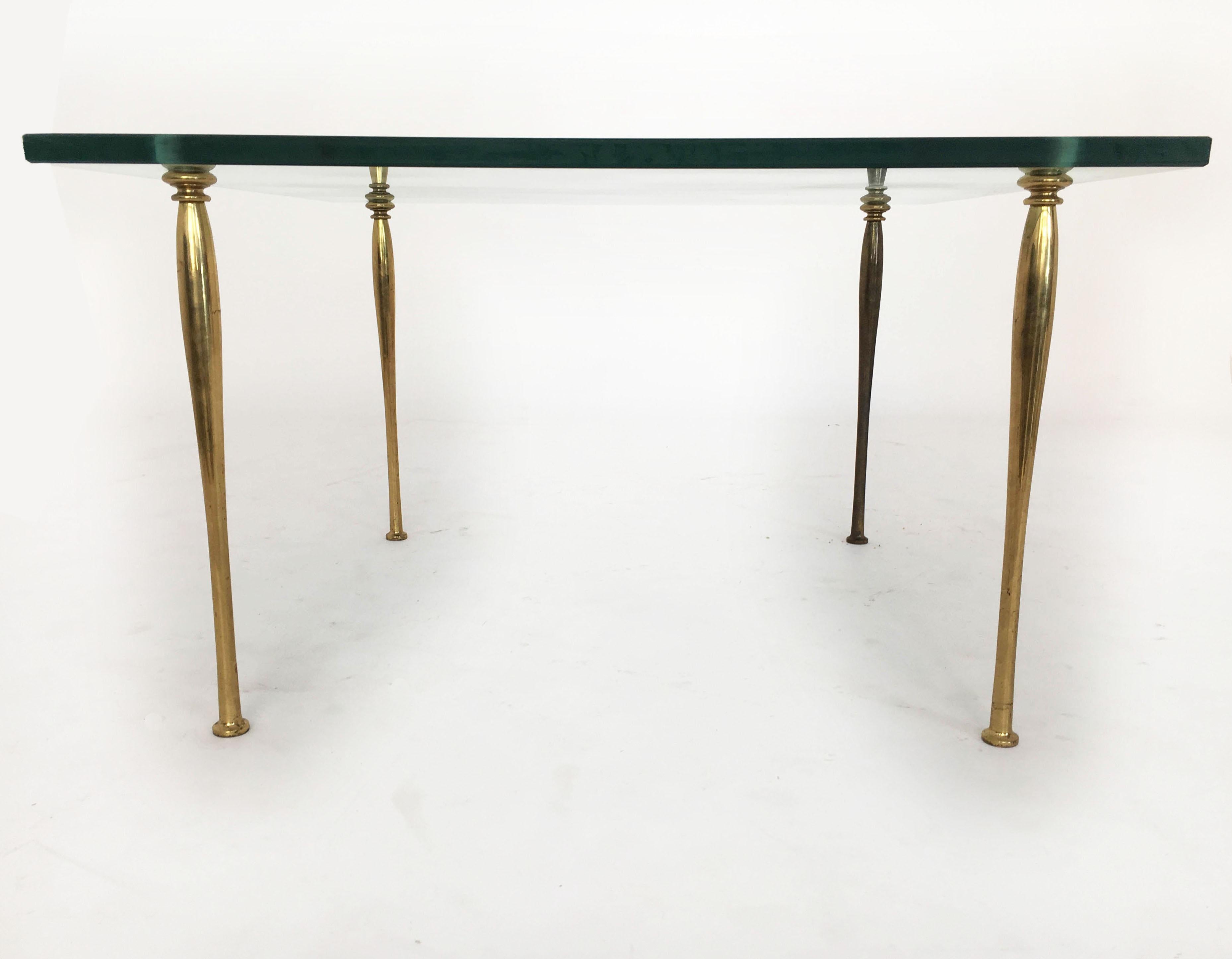 Mid-Century Modern Pietro Chiesa Attributed Coffee Table, Italy 1950s For Sale