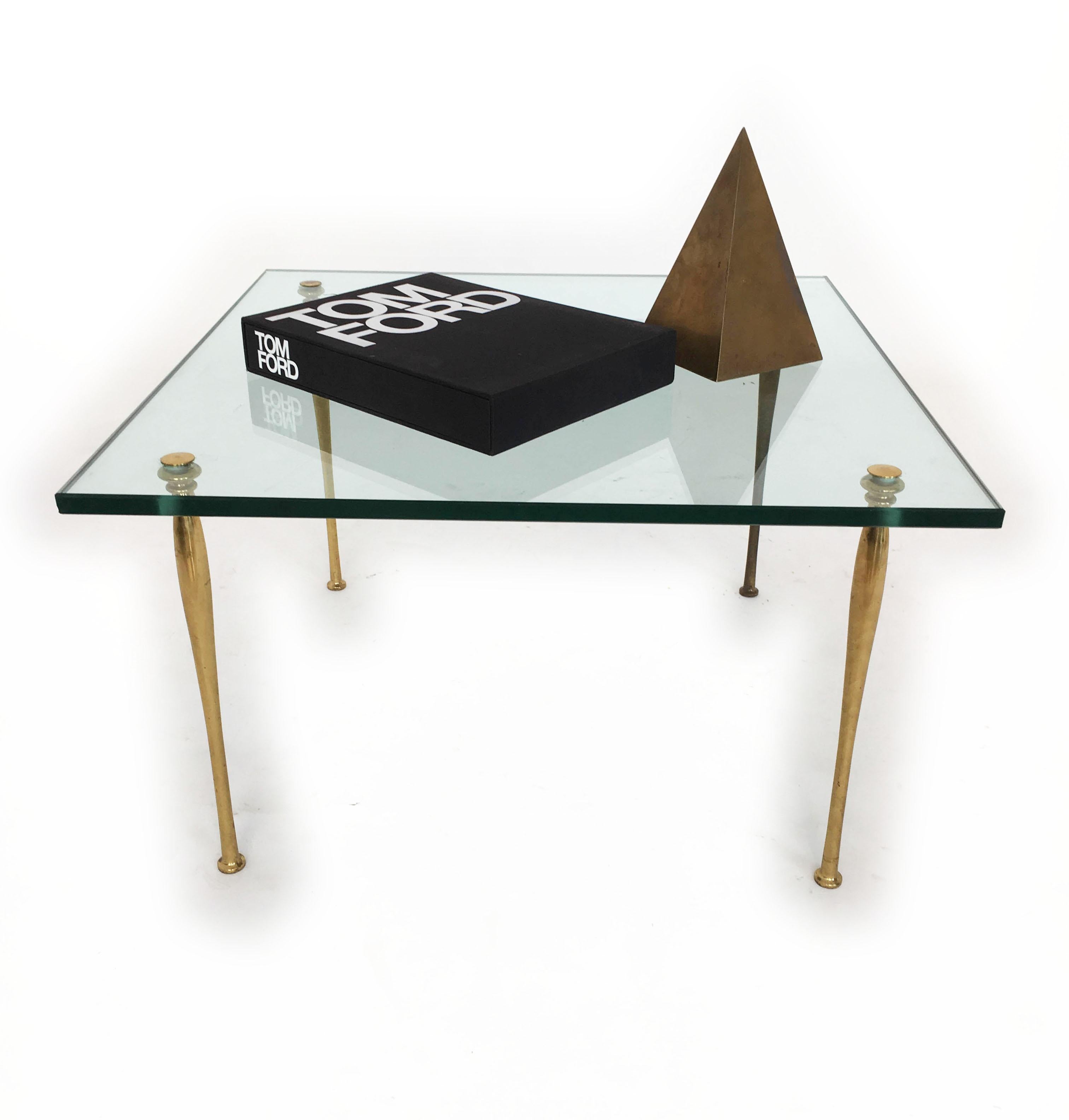 Pietro Chiesa Attributed Coffee Table, Italy 1950s In Good Condition For Sale In Vienna, AT