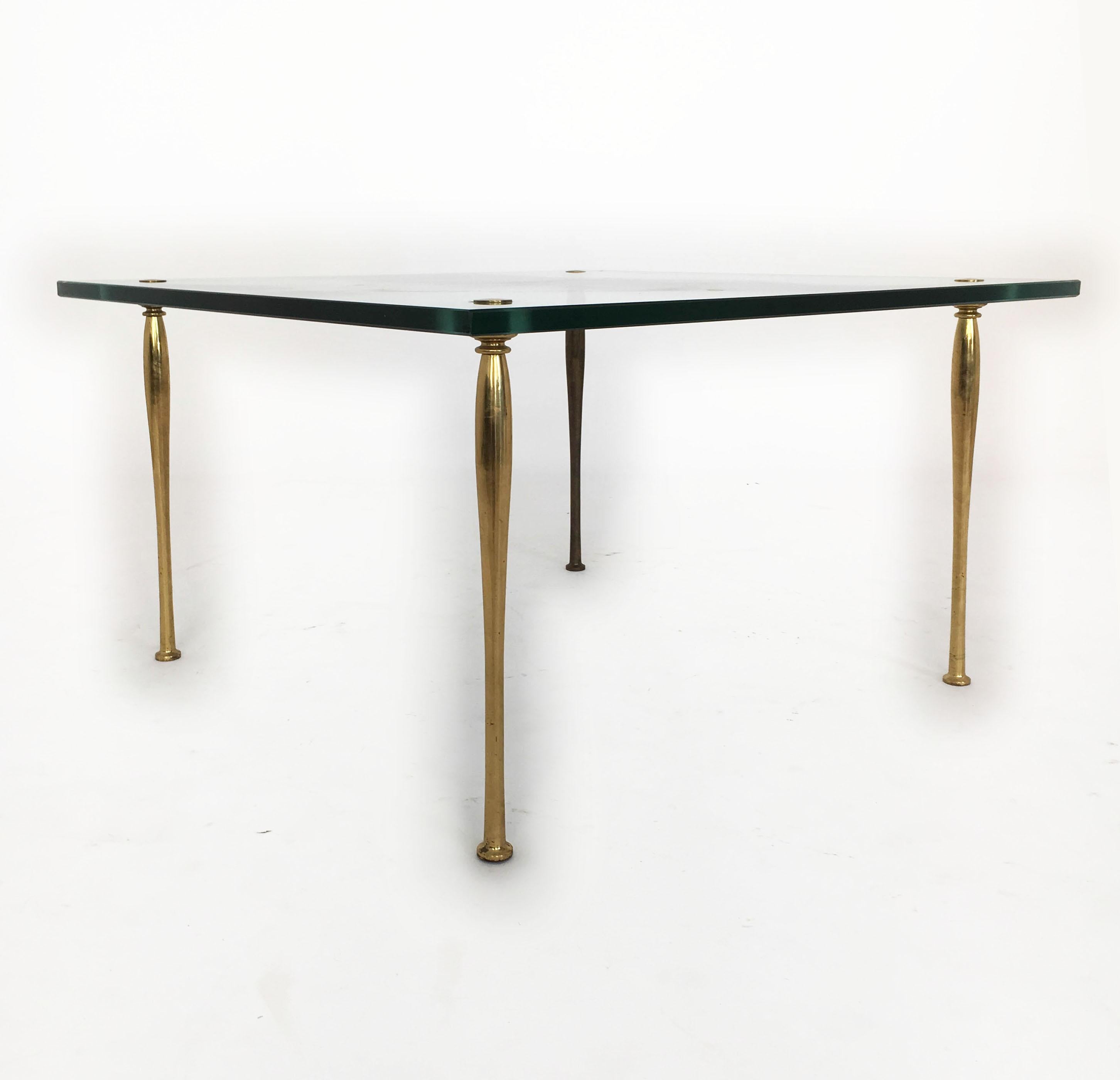 Pietro Chiesa Attributed Coffee Table, Italy 1950s For Sale 1