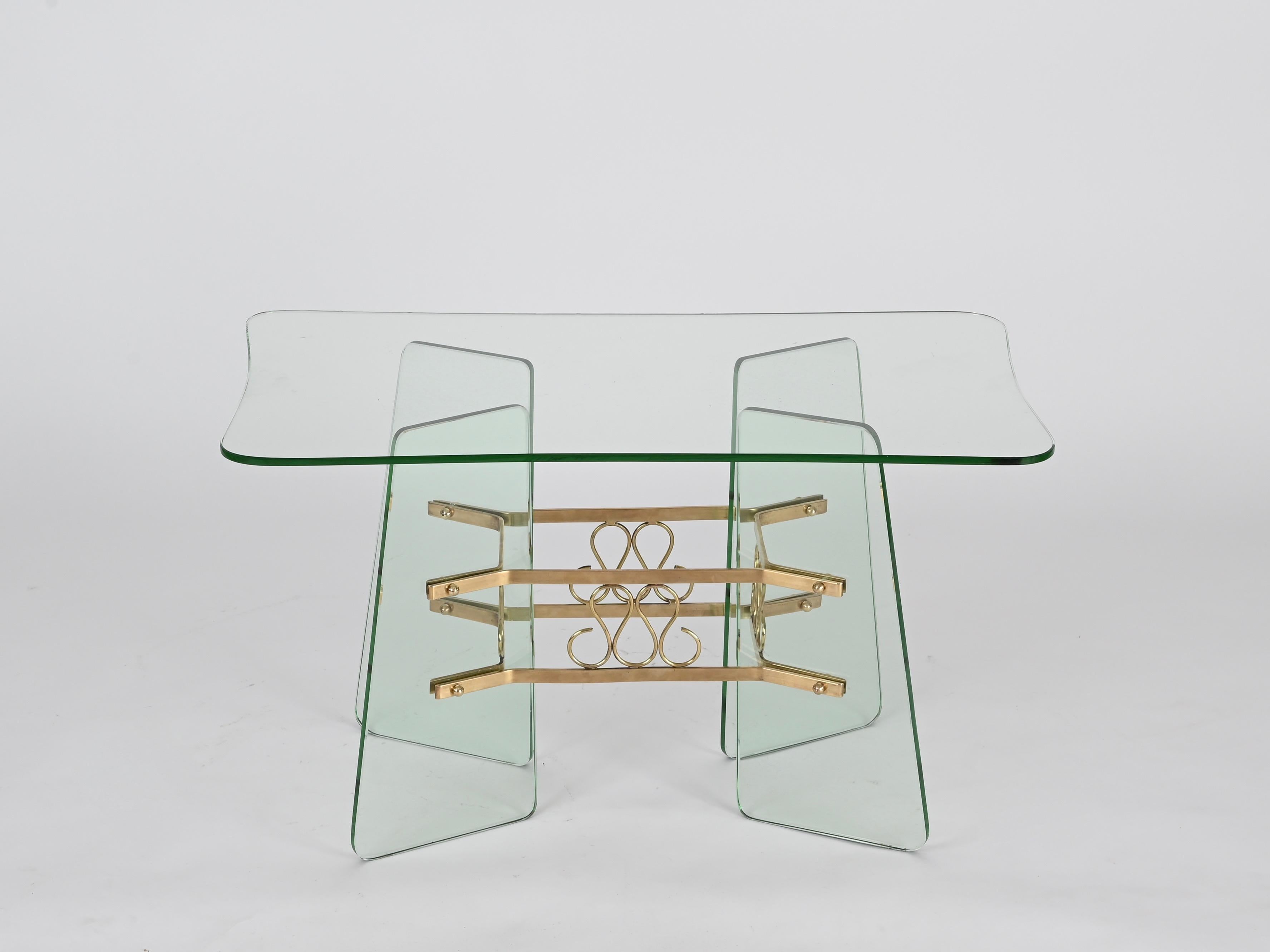Fait main Table basse Luigi Brusotti, Italie, années 1930 en vente