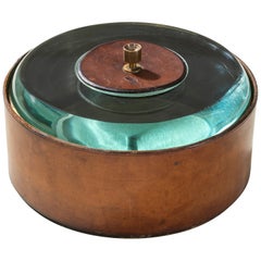 Caja decorativa de Pietro Chiesa para Fontana Arte, latón y cristal, 1938