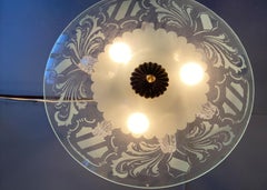 Pietro Chiesa Fontana Arte Chandelier Italy 40s
