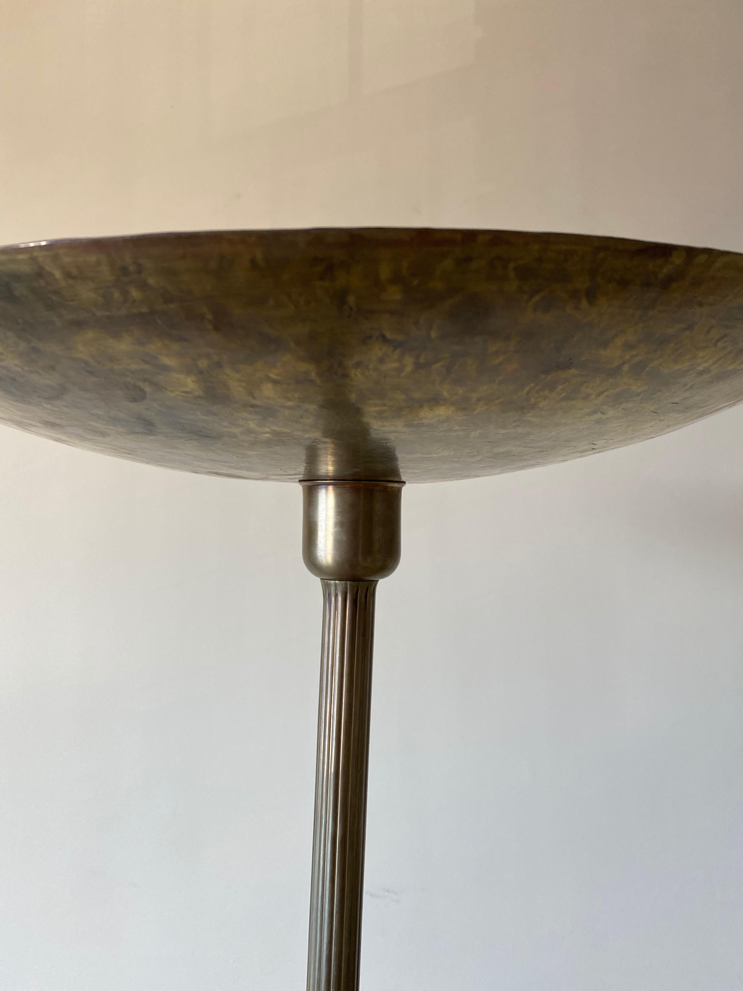 Mid-20th Century Pietro Chiesa Fontana Arte Attributed Floor Lamp For Sale