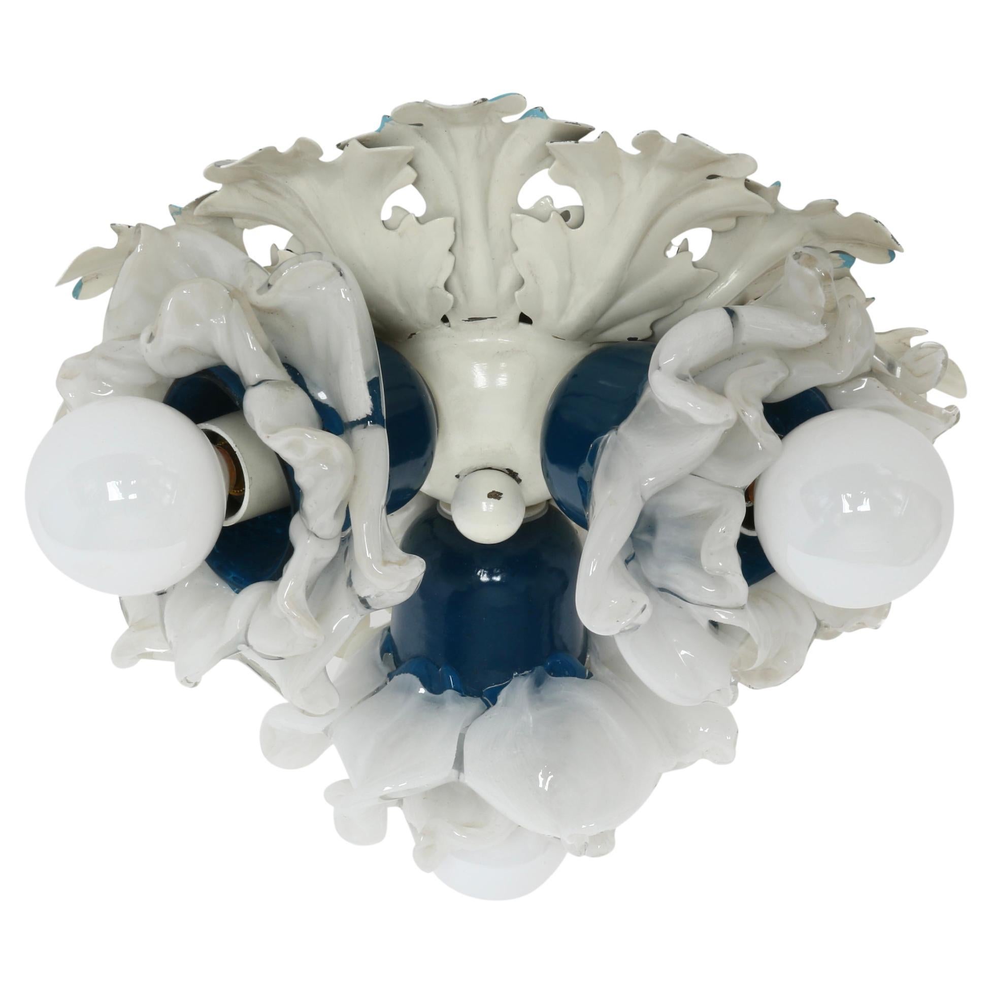 Pietro Chiesa for Fontana Arte attributed ceiling or wall light For Sale