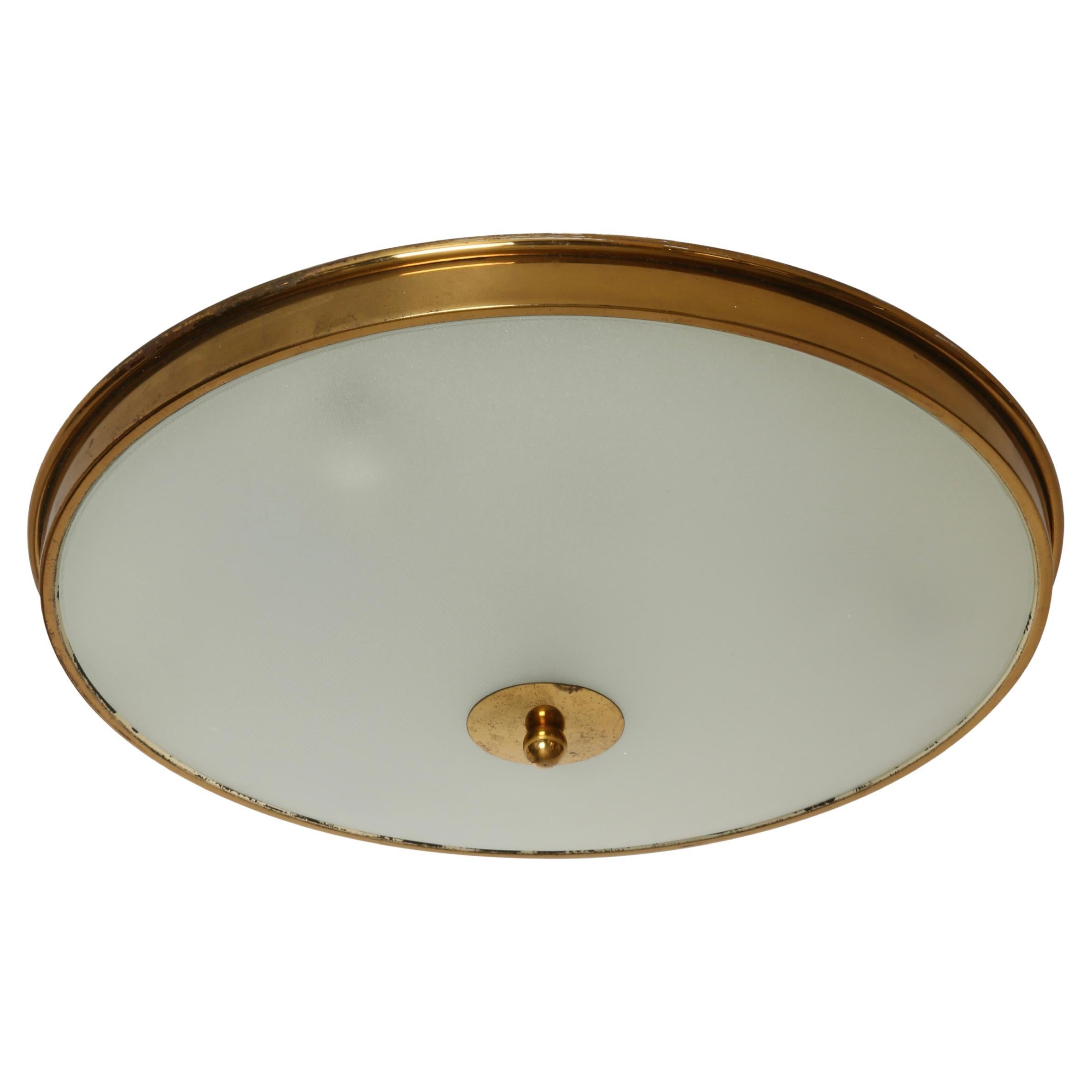 Plafonnier Pietro Chiesa pour Fontana Arte, Italie vers 1960