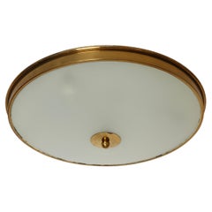 Plafonnier Pietro Chiesa pour Fontana Arte, Italie vers 1960