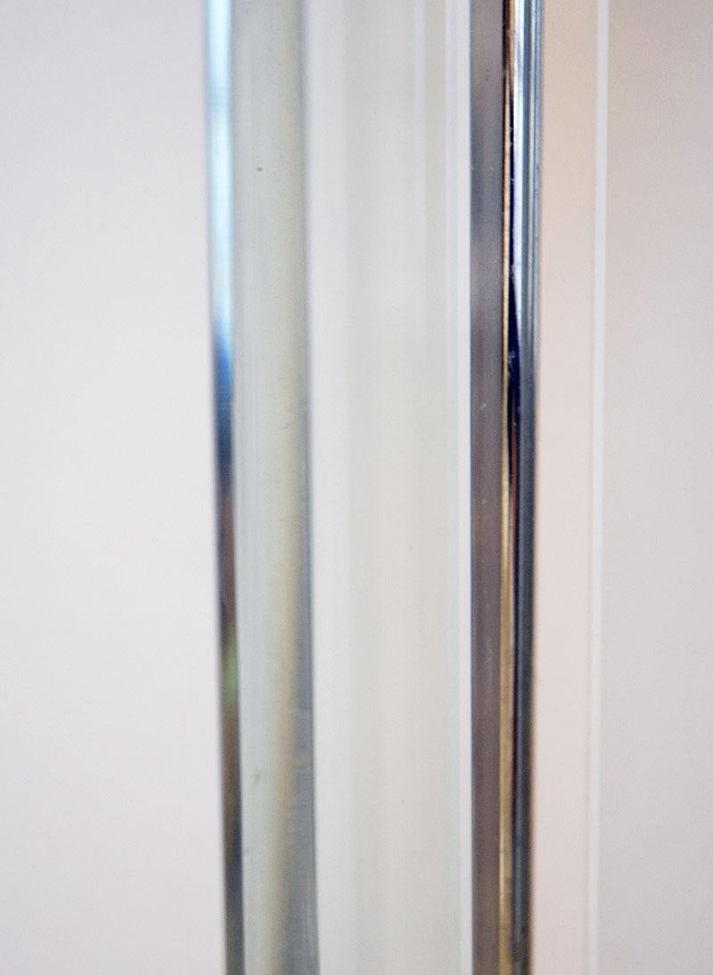 Pietro Chiesa for Fontana Arte rare pair of crystal floor lamps, 1930s For Sale 3