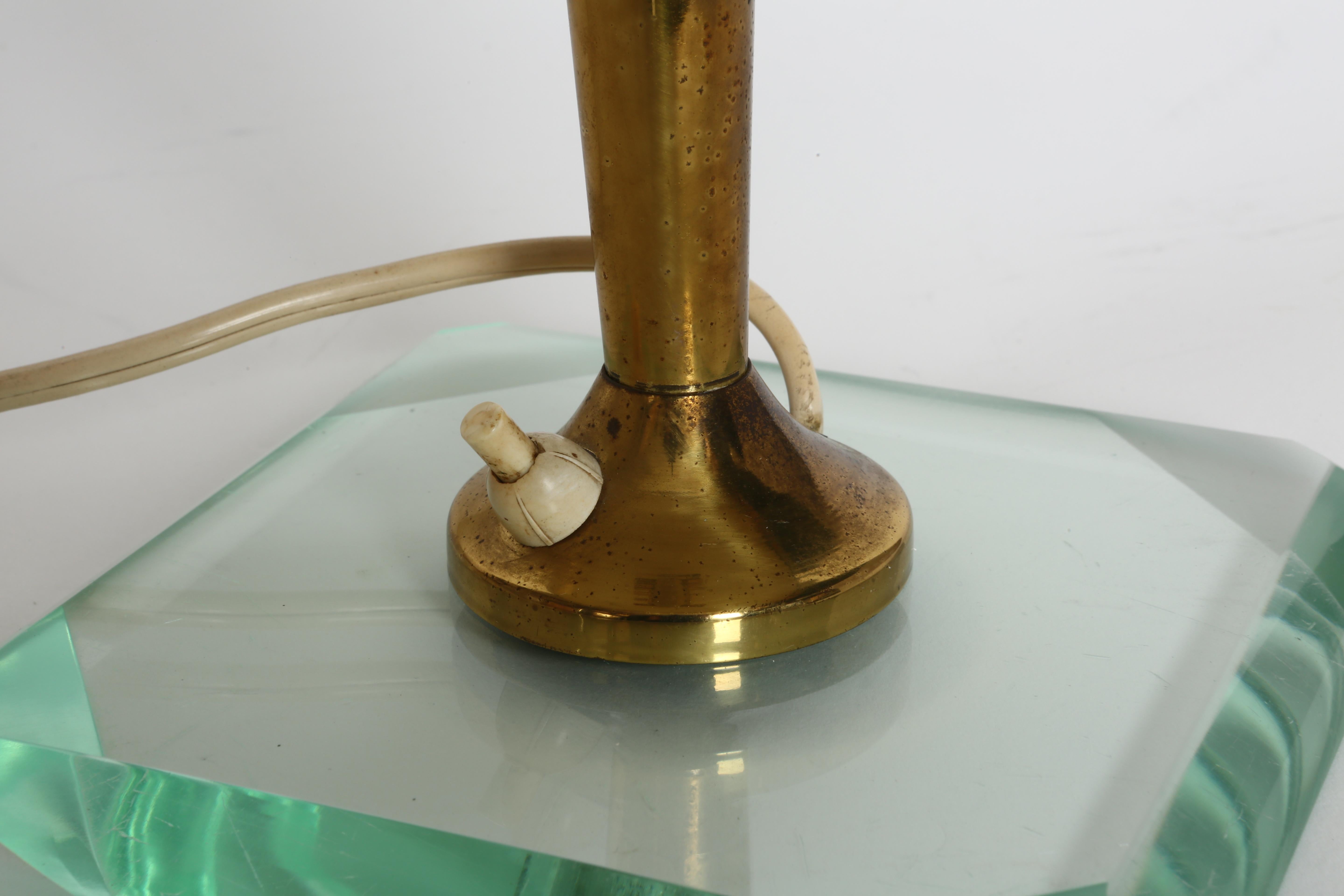 Lampe de table Pietro Chiesa pour Fontana Arte, Italie années 1960 en vente 6