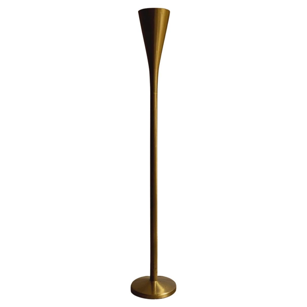 Pietro Chiesa Lacquered Brass ‘Luminator’ Floor Lamp