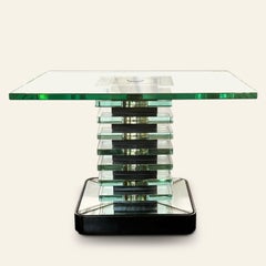 Pietro Chiesa for Fontana Arte, Modernist Glass Coffee Table, 1930