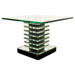Pietro Chiesa für Fontana Arte, modernistischer Glas-Couchtisch aus Glas, 1930