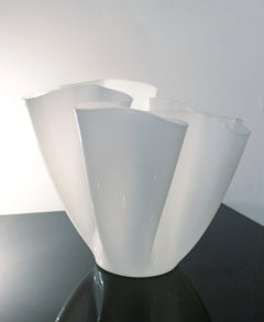 Pietro  CHIESA Vase Cartoccio modèle crée en 1932 edition Fontana Arte vers 1950