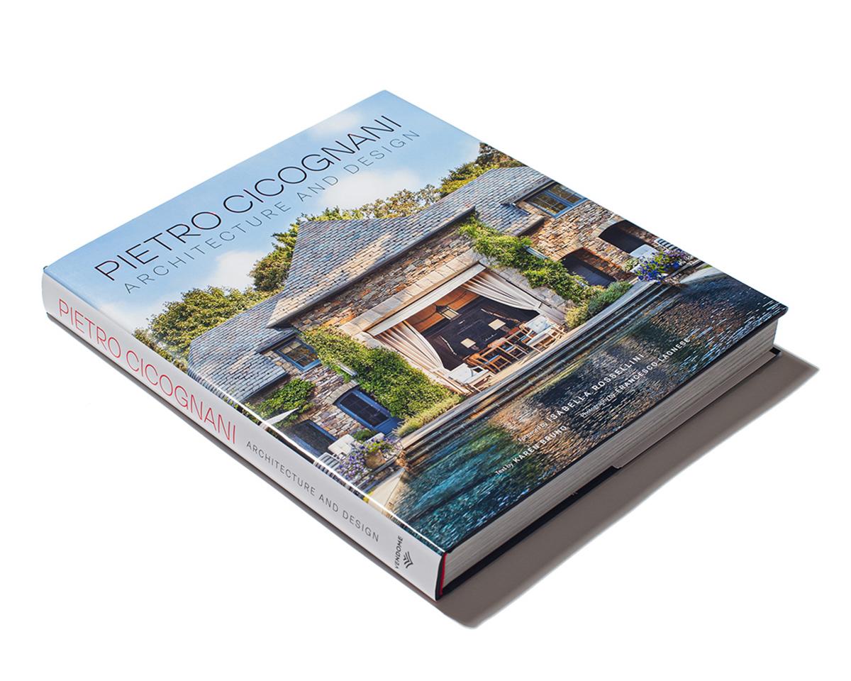 Pietro Cicognani
Architettura e design
A cura di: Bruno
Fotografia di Francesco Lagnese
Prefazione di Isabella Rossellini

Da trent'anni Pietro Cicognani, di origine italiana, progetta case di campagna, appartamenti in città, dependance, piscine e