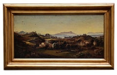 LANDSCAPE - Italian School - Landescape - Oil on Canvas Painting