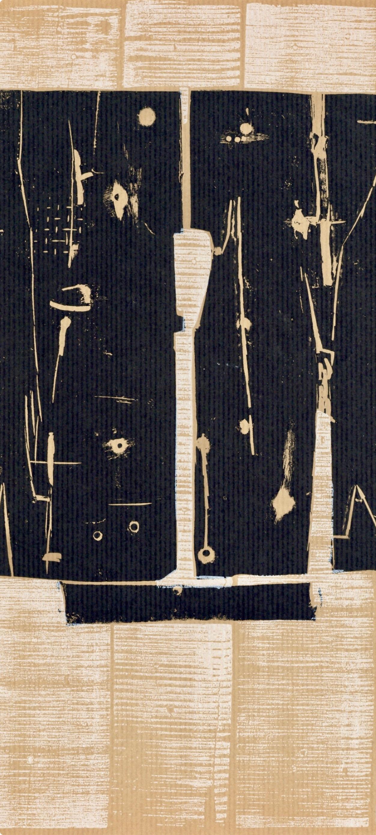 Composition, Société internationale d'art XXe siècle - Modern Print by Pietro Consagra