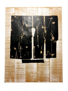 Pietro Consagra -  Composición - Grabado original