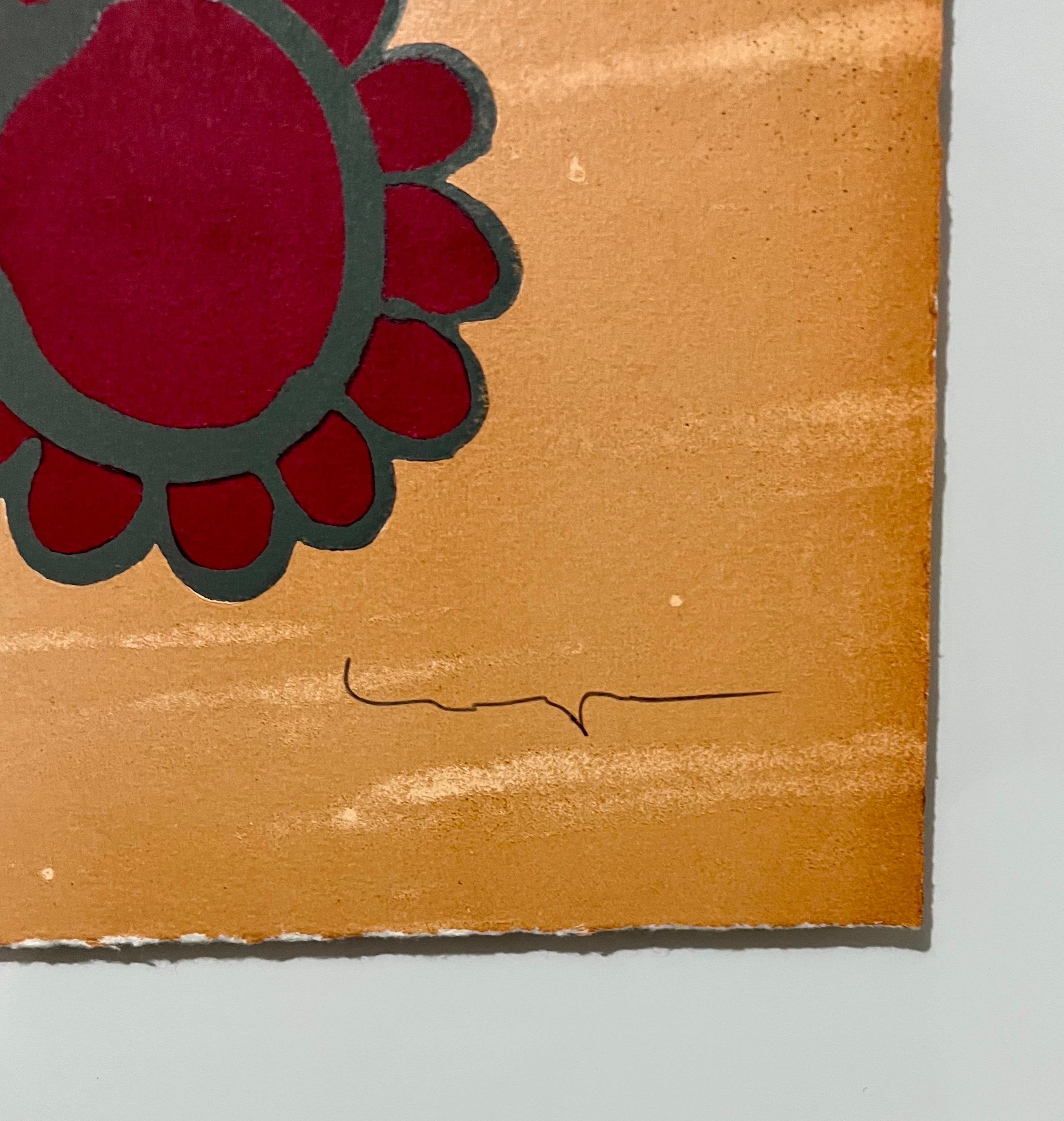 Pietro Consagra Italian Mod Abstract Expressionist Forma, Art Brut Lithograph For Sale 3