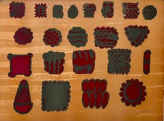 Pietro Consagra Italian Mod Abstract Expressionist Forma, Art Brut Lithograph