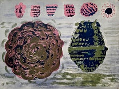 Pietro Consagra Italian Mod Abstract Expressionist Forma Art Informel Lithograph