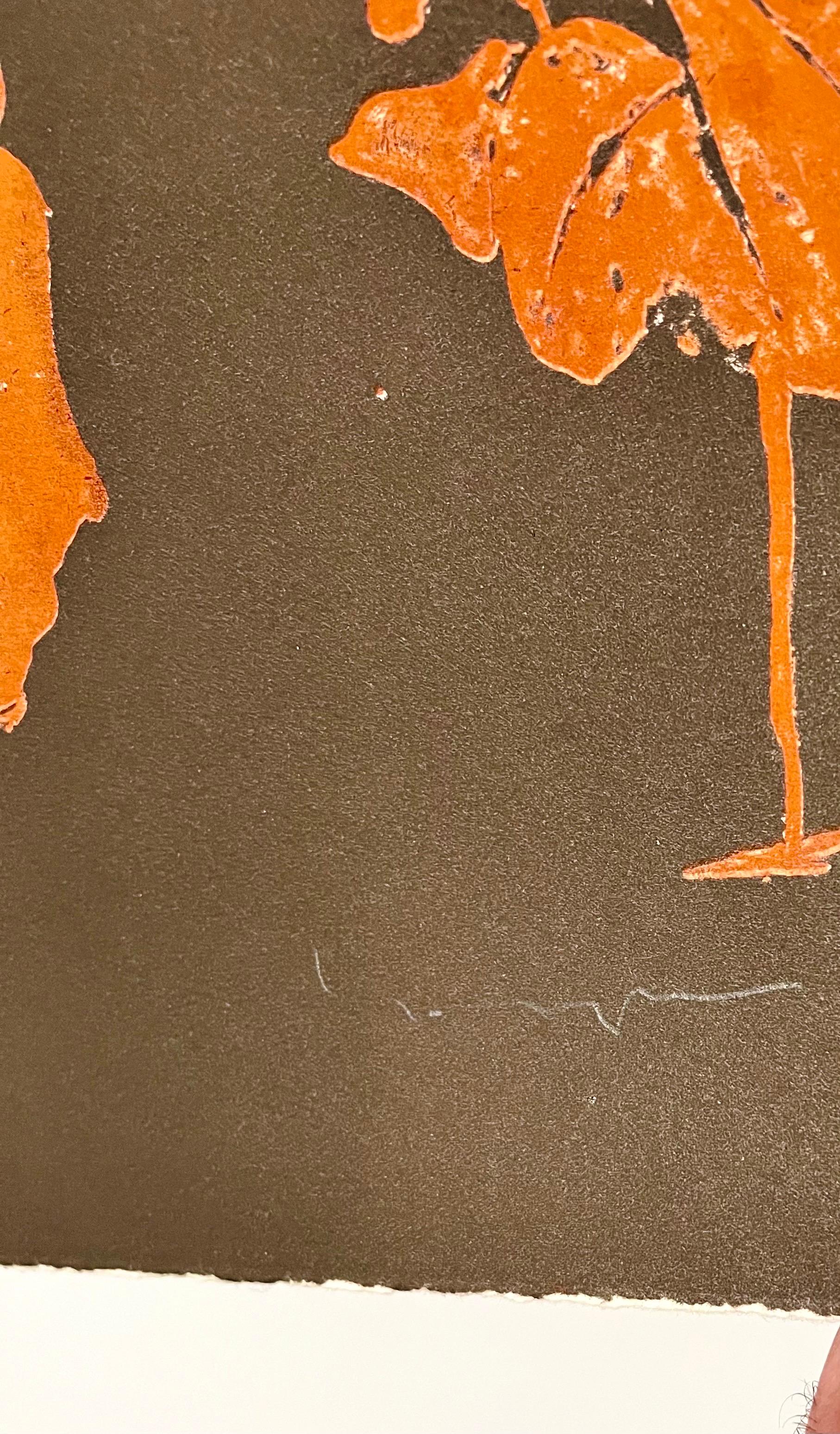 Pietro Consagra Italian Mod Abstract Expressionist Forma Art Informel Lithograph For Sale 6