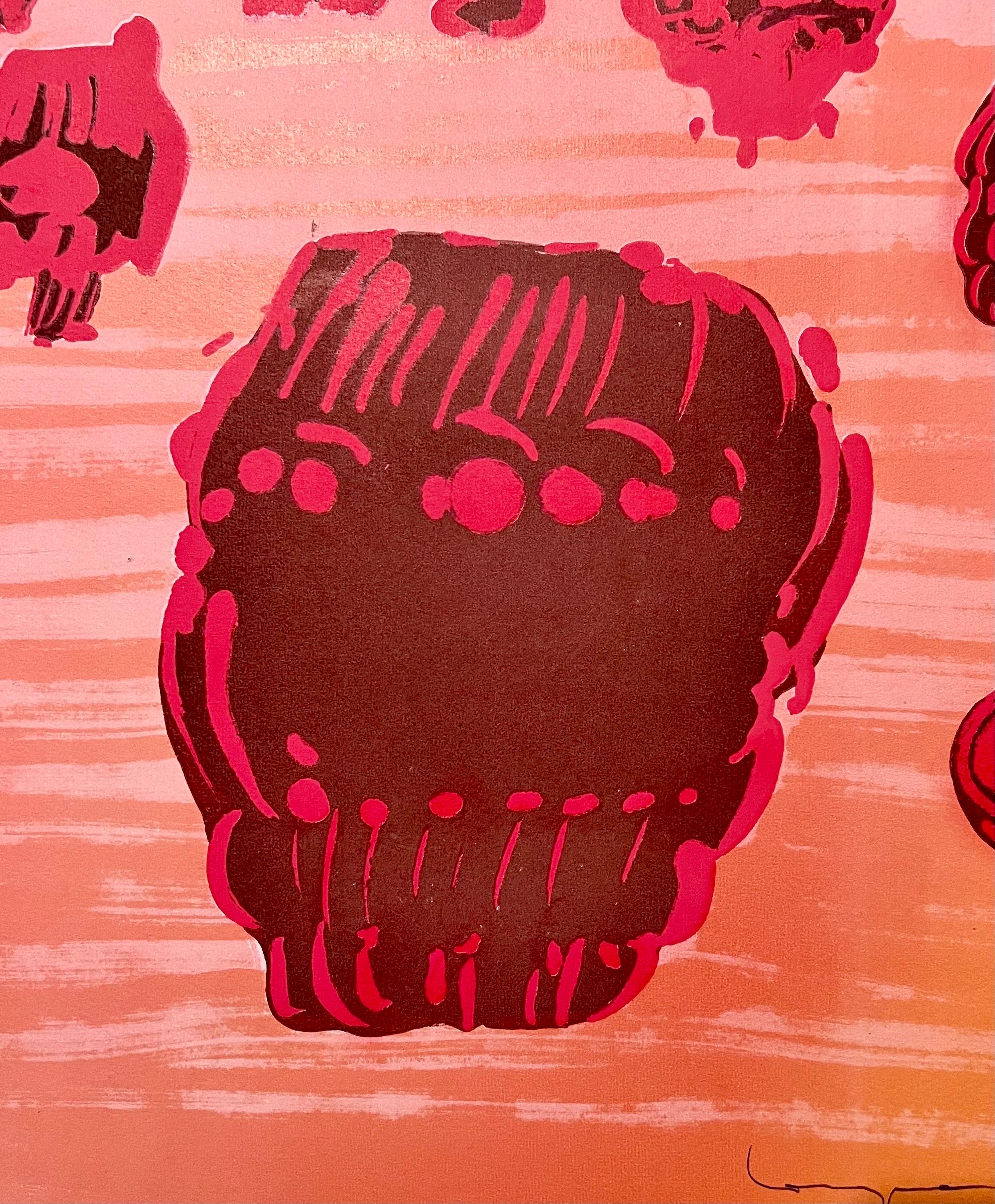 Pietro Consagra Italian Mod Abstract Expressionist Forma Brutalist Lithographie en vente 4