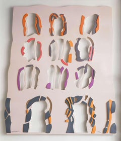 Pietro Consagra, Prospetto di edificio frontale, Edition 58/100, 1990s