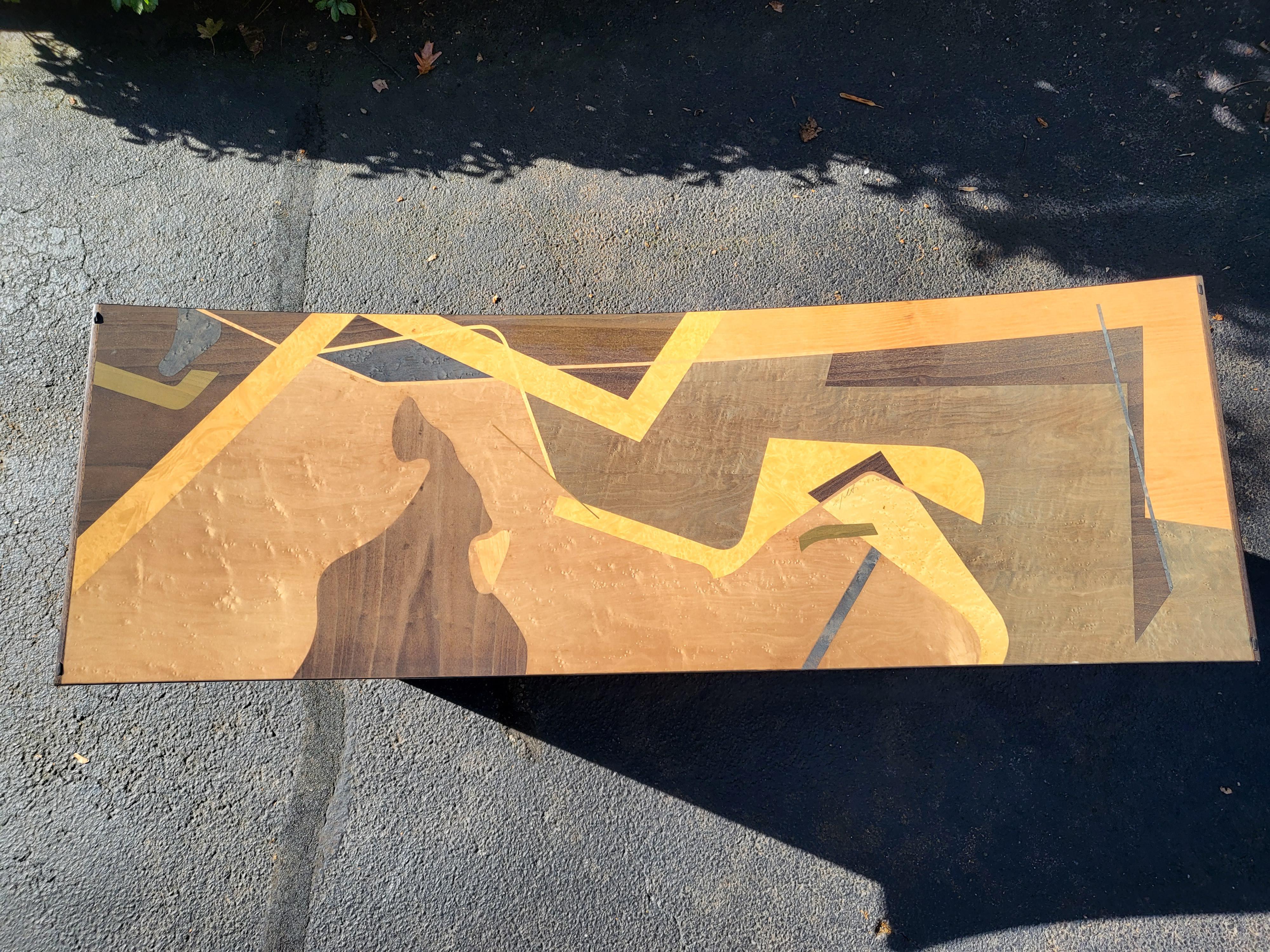 Pietro Constantini Postmodern Dining Table In Good Condition In W Allenhurst, NJ