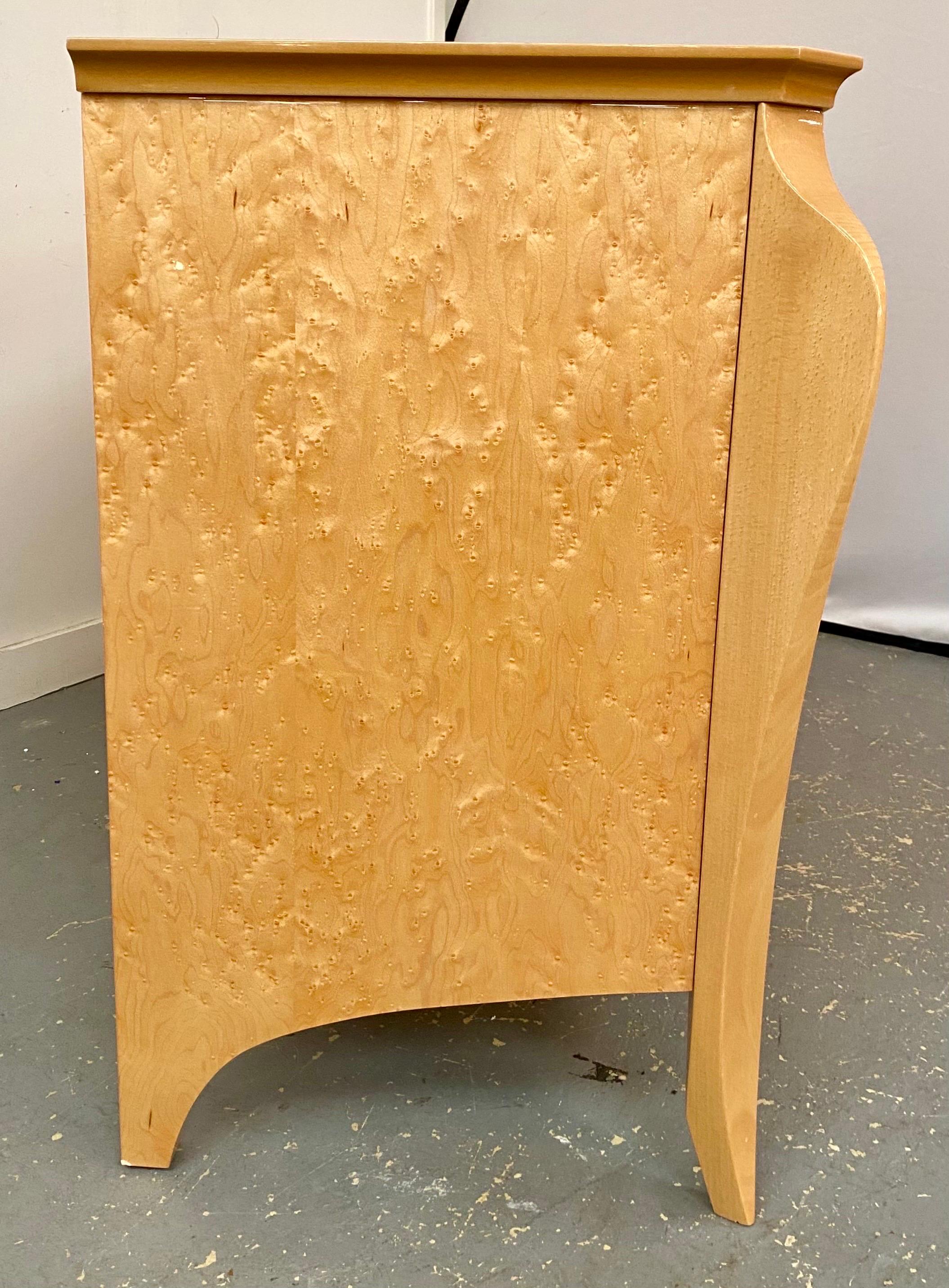 Pietro Contantini Postmodern Italian Maple Lacquer Credenza, Sideboard Cabinet  For Sale 8
