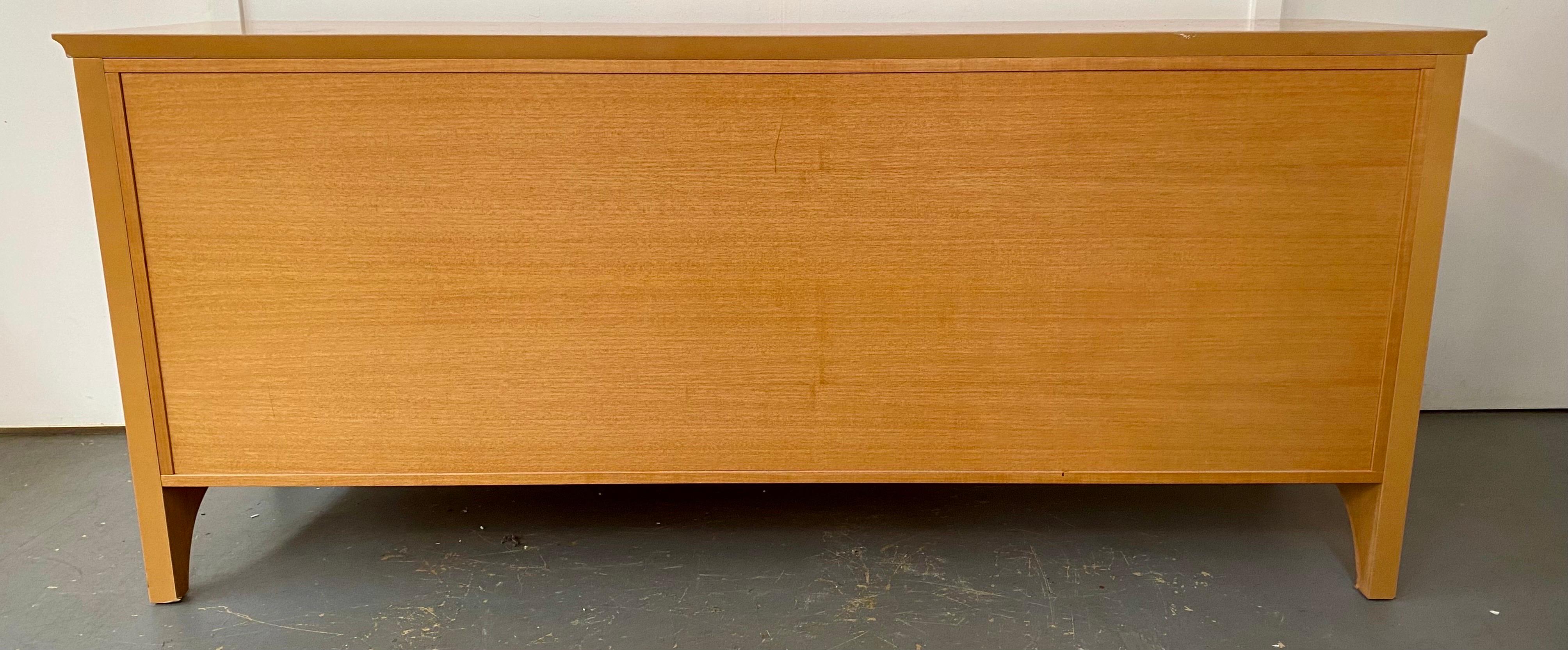 Pietro Contantini Postmodern Italian Maple Lacquer Credenza, Sideboard Cabinet  For Sale 11