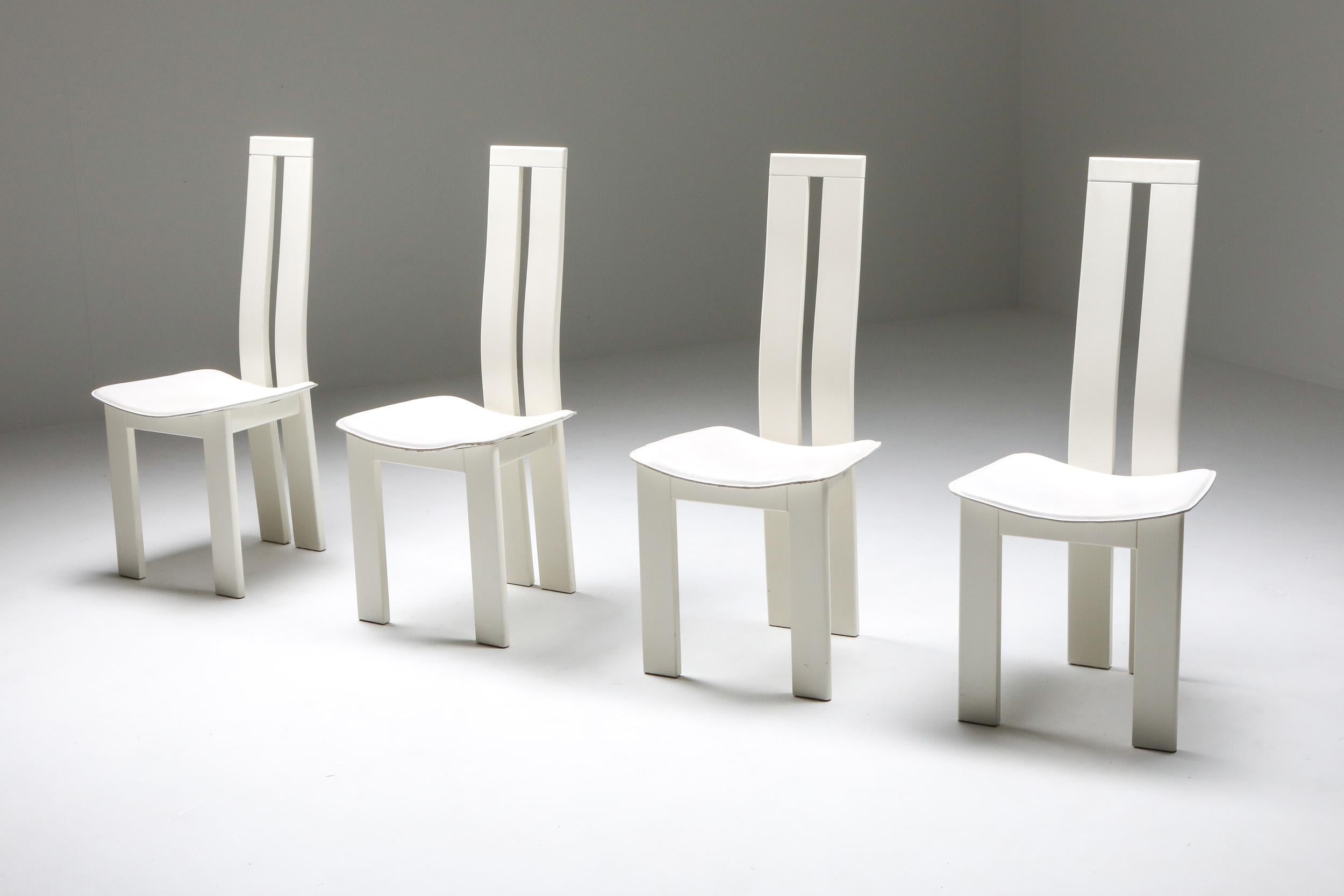 Post-Modern Pietro Costantini Dining Chairs