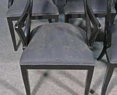 Pietro Costantini Lacquered Italian Dining Chairs