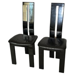 Pietro Costatini Dining chair Set of Two Italy 1970s