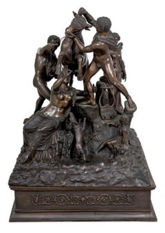 Antique After Pietro da Barga "Farnese Bull" Bronze