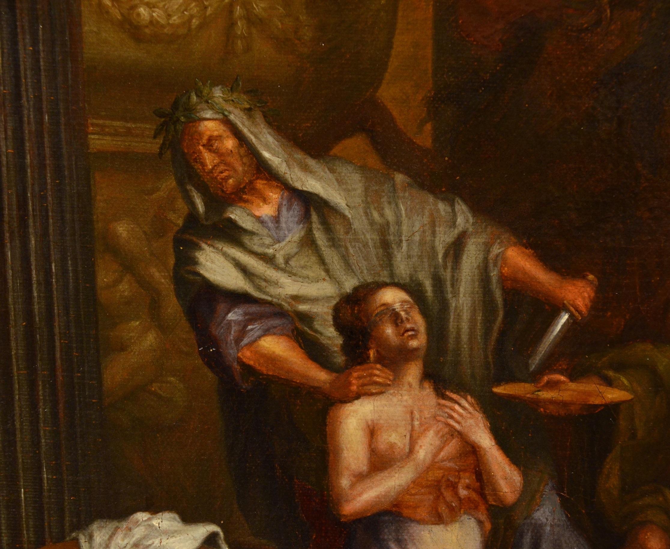 Prinzessin Polissena Pietro Da Cortona, Gemälde Öl auf Leinwand, Alter Meister, 18. Jahrhundert 9