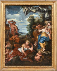 Workshop of Pietro da Cortona (Rome) - 17th century painting - Age of silver