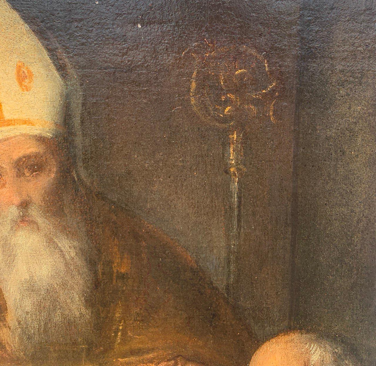 Pietro Marescalchi Spada (Vénitien) - Peinture de figures du XVIe siècle - Saints en vente 5
