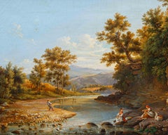 Di Pietro della Valle, Landscape with fisherman