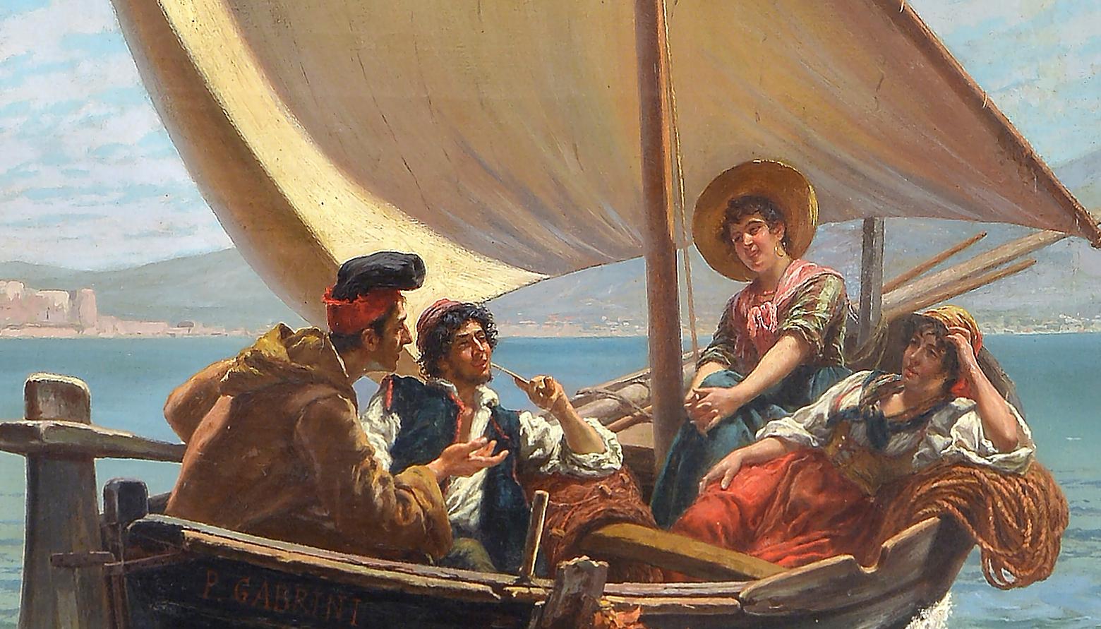 Magnífica obra de Pietro Gabrini, muy llamativa por su tamaño y luminosidad. Firmado y fechado P. Gabrini 78. Muy buen estado.

Todas nuestras obras están cubiertas por nuestra propia garantía de autenticidad, que cubre la obra durante toda la vida