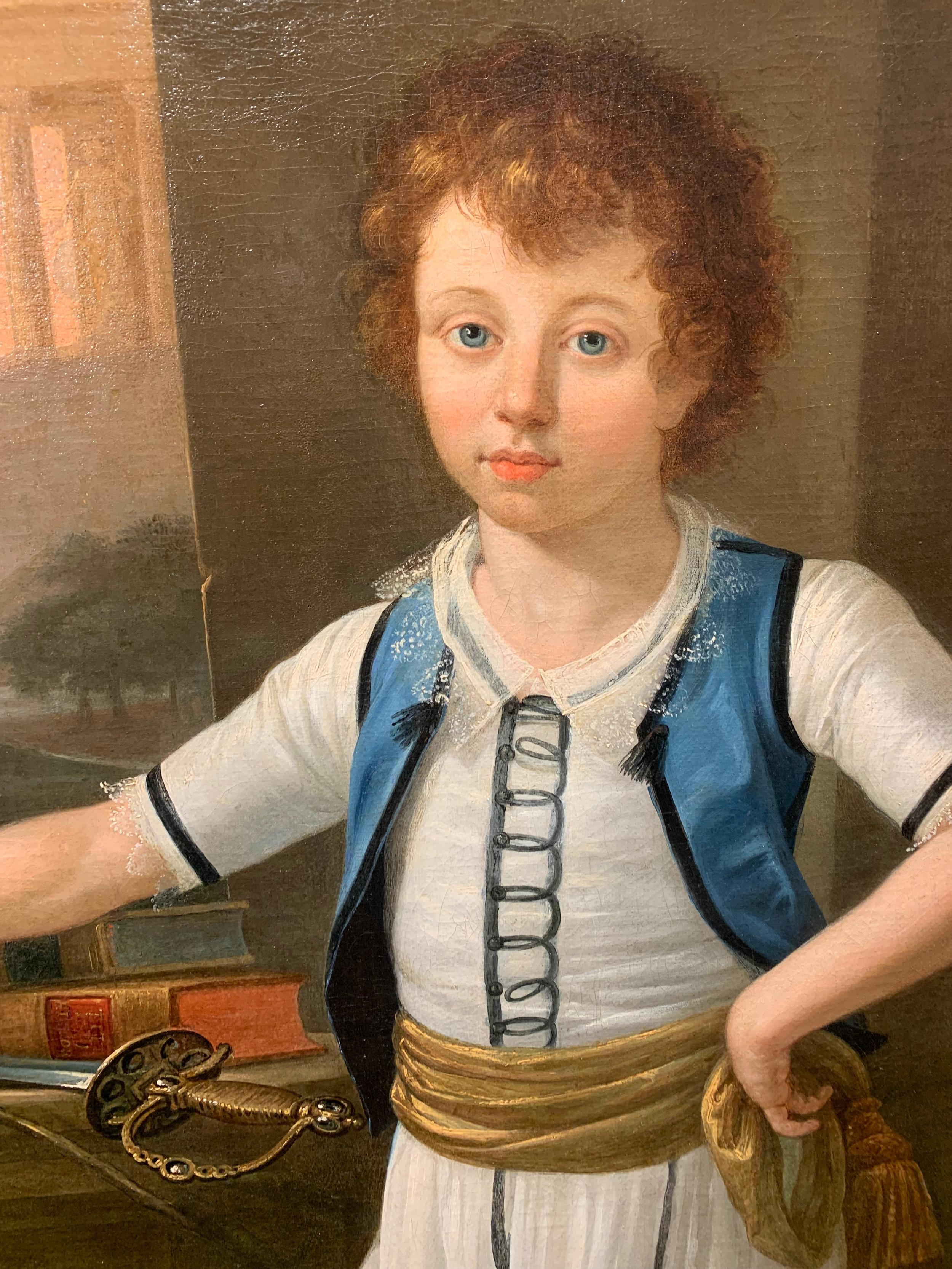 Un portrait en pied de Nicolas I+I de Russie dans un cadre classique en vente 1