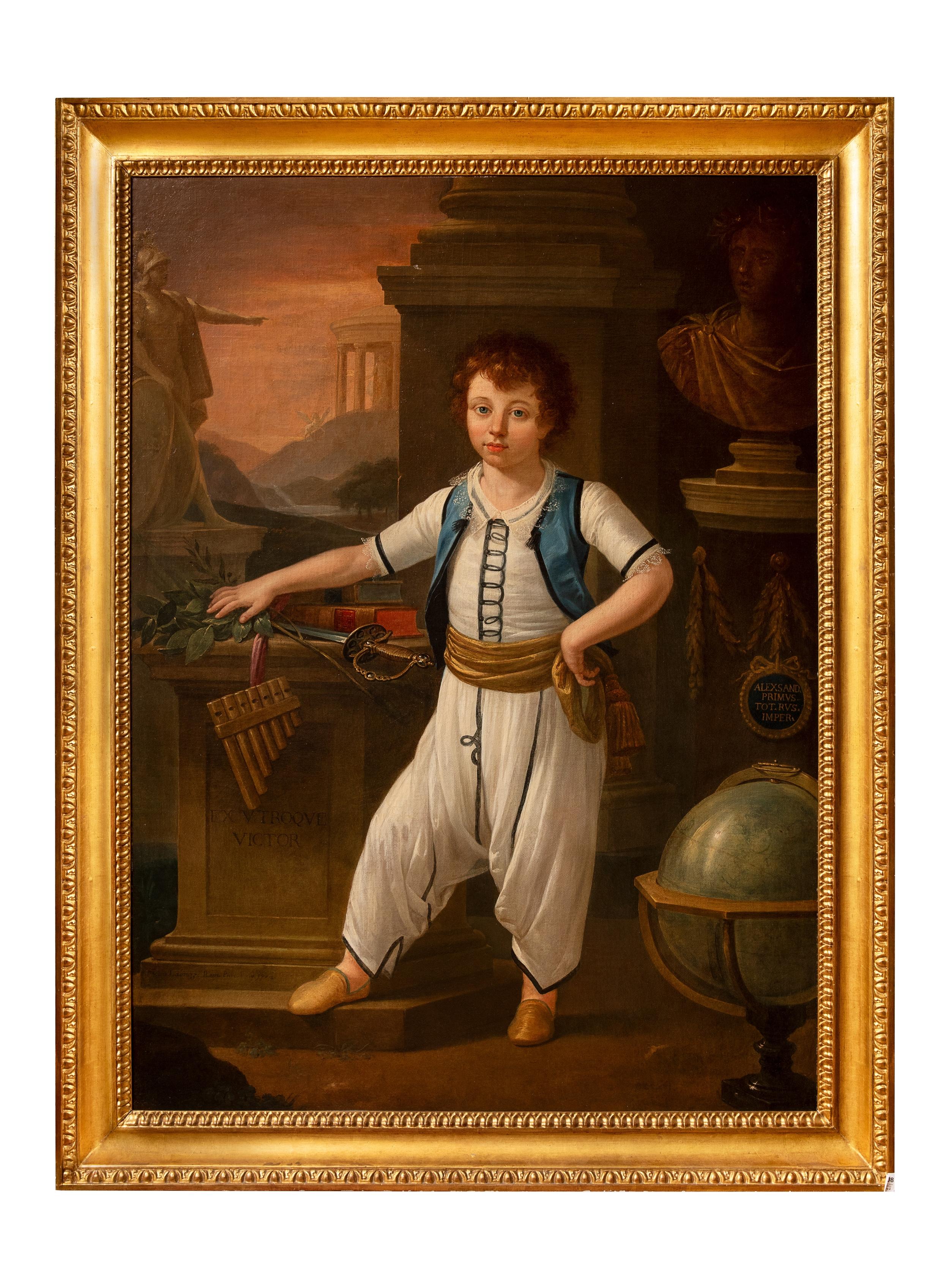 Un portrait en pied de Nicolas I+I de Russie dans un cadre classique en vente 4
