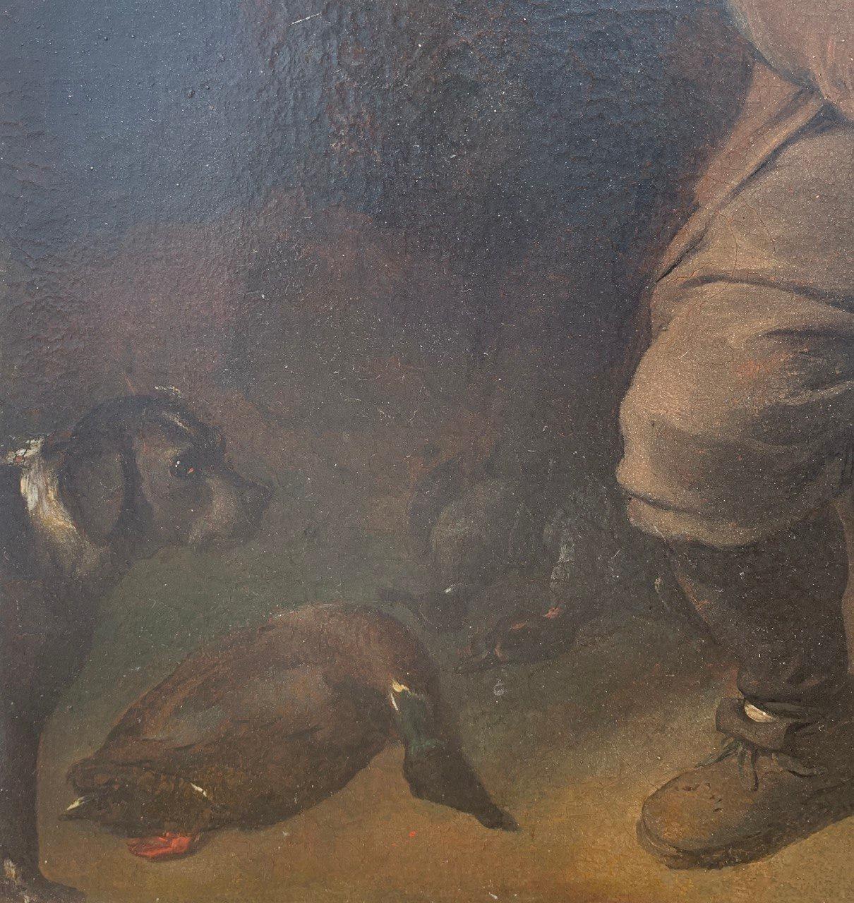 Pietro Longhi (Venetian master) - 18th century figure painting - Hunter For Sale 10